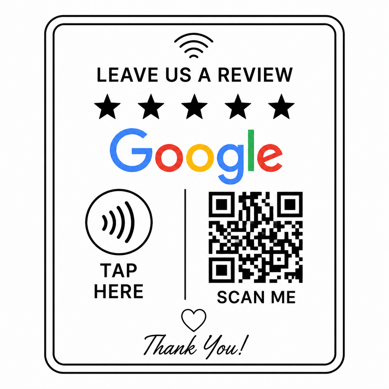Google Review Card